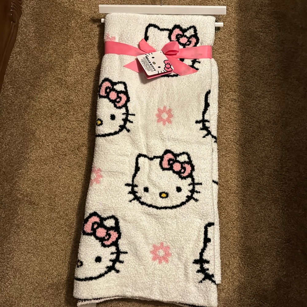 NWT Hello Kitty 2024 Spring Throw Blanket
